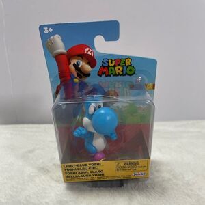 Super Mario: Light-Blue Yoshi (2.5 inch Figure)